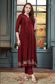red kurti