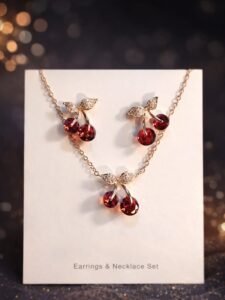 Cherry Necklace for Women
