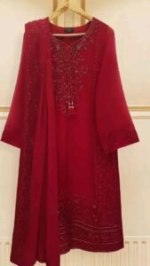 Red long Kurti for Women